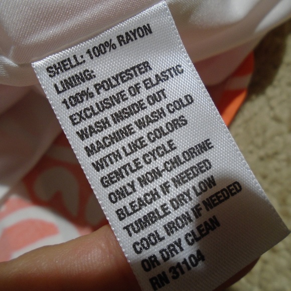 CROWN & IVY Drawstring Waist 3/4 Sleeve Tunic Dress/Cover-Up - Picture 5 of 8